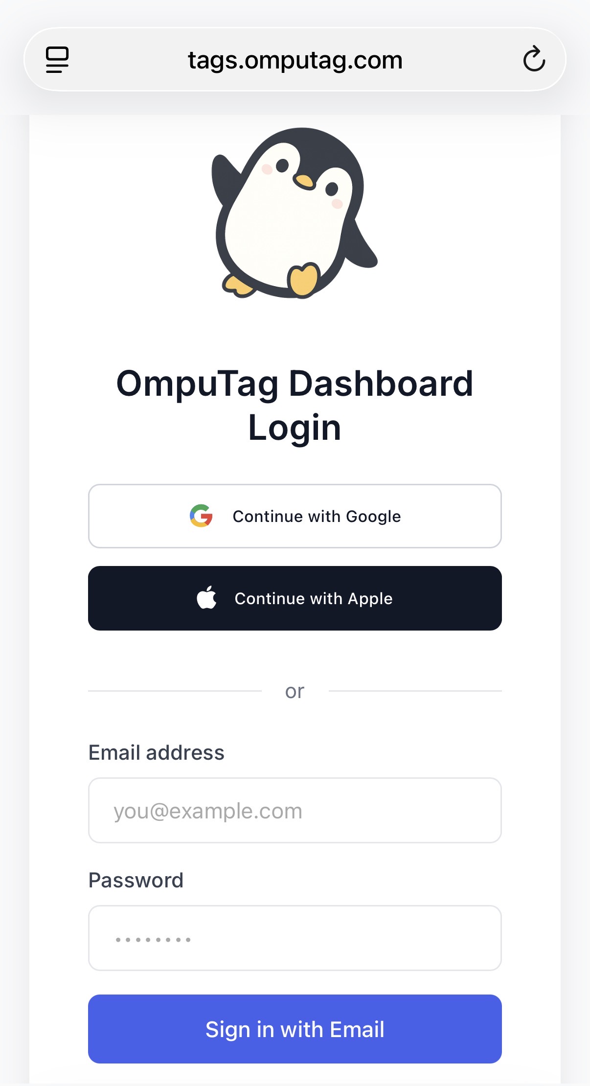 Create an Account or Sign In